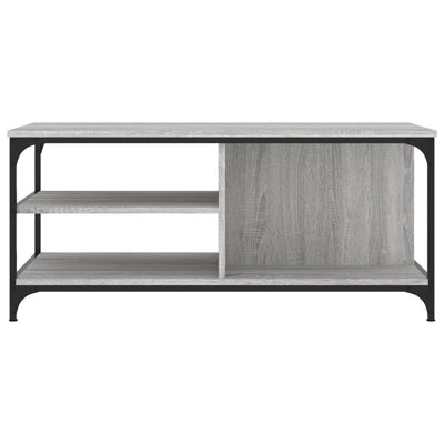 Sohvapöytä harmaa Sonoma 100x50x45 cm tekninen puu