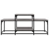 Sohvapöytä harmaa Sonoma 102x60x45 cm tekninen puu