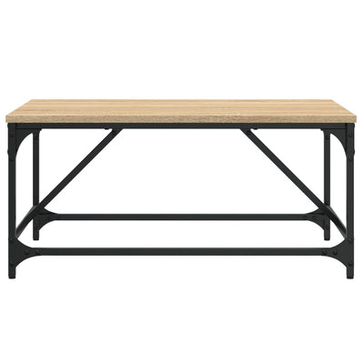 Sohvapöytä Sonoma-tammi 75x50x35 cm tekninen puu