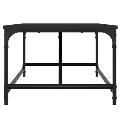 Sohvapöytä musta 100x50x35 cm tekninen puu