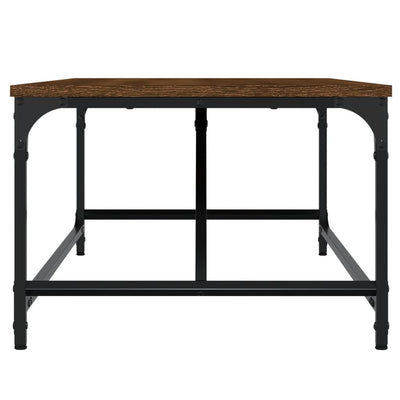 Sohvapöytä ruskea tammi 100x50x35 cm tekninen puu
