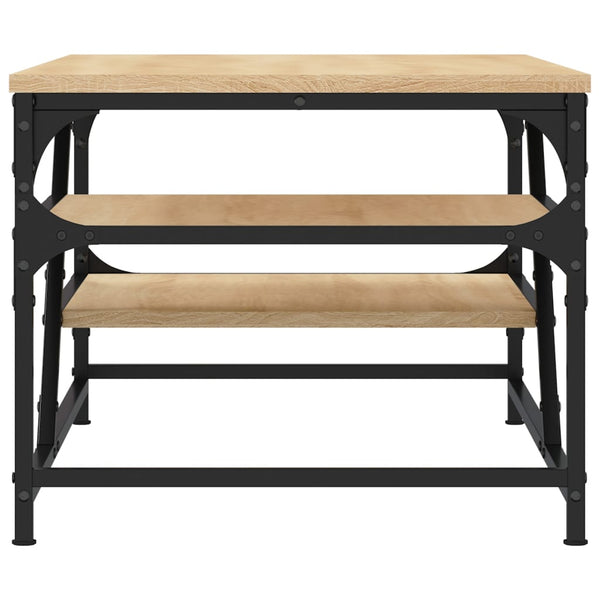 Sohvapöytä Sonoma-tammi 100x49x40 cm tekninen puu