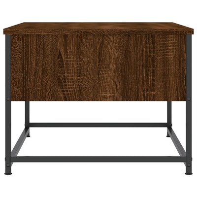 Sohvapöytä ruskea tammi 100x51x40 cm tekninen puu