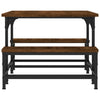 Ruskea sohvapöytä Tanzica 100x50,5x40cm (puinen)