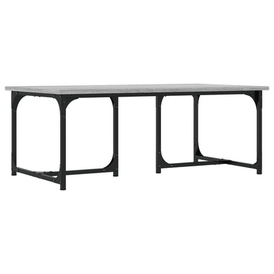 Sohvapöytä harmaa Sonoma 90x50x35 cm tekninen puu