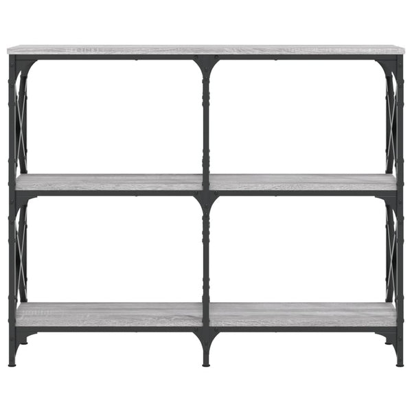 Konsolipöytä harmaa Sonoma 100x28x80,5 cm tekninen puu