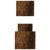 Seinähyllyt tangoilla 2 kpl savutammi 60x16x14 cm