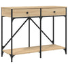 Sohvapöytä Sonoma-tammi 100x39x78,5 cm tekninen puu