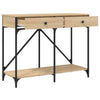 Sohvapöytä Sonoma-tammi 100x39x78,5 cm tekninen puu