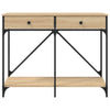 Sohvapöytä Sonoma-tammi 100x39x78,5 cm tekninen puu