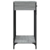 Konsolipöytä harmaa Sonoma 100x39x78,5 cm tekninen puu