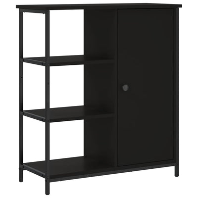 Senkki musta 70x30x80 cm tekninen puu