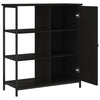Senkki musta 70x30x80 cm tekninen puu
