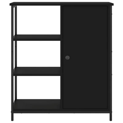 Senkki musta 70x30x80 cm tekninen puu