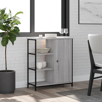 Harmaa senkki Marghita 70x30x80cm (puinen)