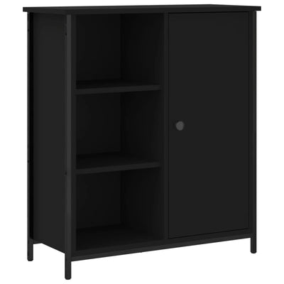 Senkki musta 70x30x80 cm tekninen puu