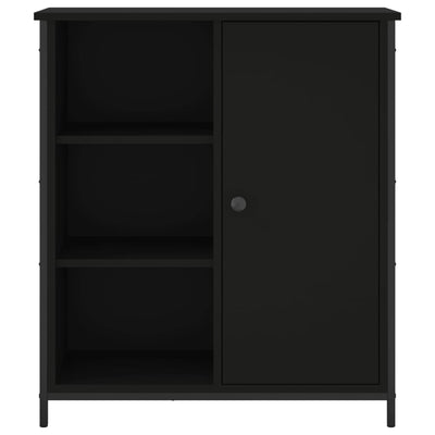 Senkki musta 70x30x80 cm tekninen puu