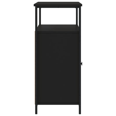Senkki musta 100x35x80 cm tekninen puu
