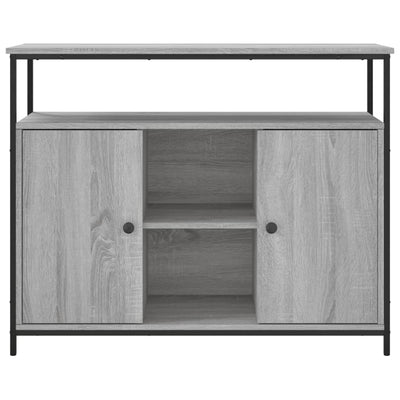 Senkki harmaa Sonoma 100x35x80 cm tekninen puu