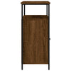 Senkki ruskea tammi 100x35x80 cm tekninen puu