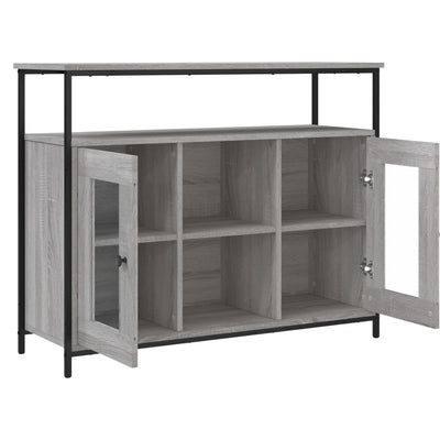 Senkki harmaa Sonoma 100x35x80 cm tekninen puu