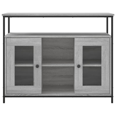 Senkki harmaa Sonoma 100x35x80 cm tekninen puu
