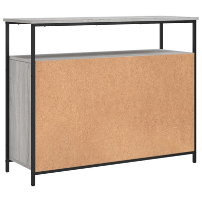 Senkki harmaa Sonoma 100x35x80 cm tekninen puu