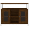 Senkki ruskea tammi 100x35x80 cm tekninen puu