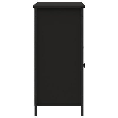 Senkki musta 100x35x75 cm tekninen puu
