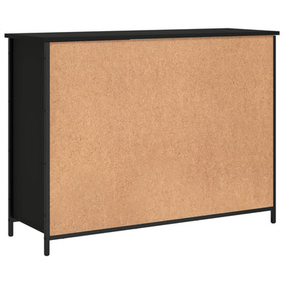 Senkki musta 100x35x75 cm tekninen puu