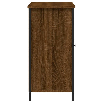Senkki ruskea tammi 100x35x70 cm tekninen puu