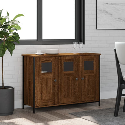 Senkki ruskea tammi 100x35x70 cm tekninen puu