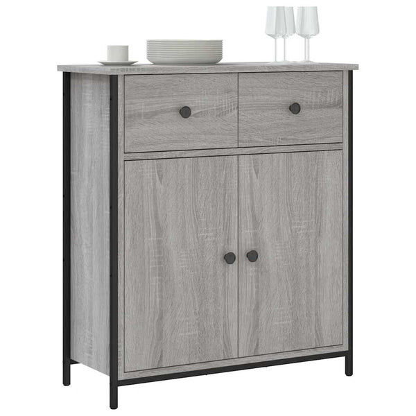 Senkki harmaa Sonoma 70x30x80 cm tekninen puu