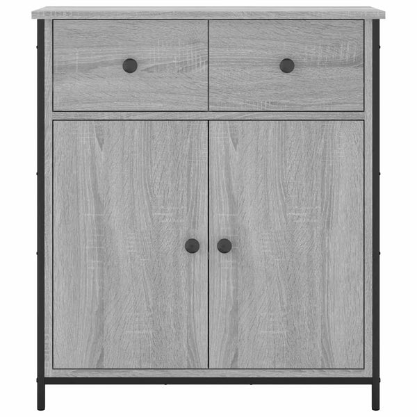 Senkki harmaa Sonoma 70x30x80 cm tekninen puu