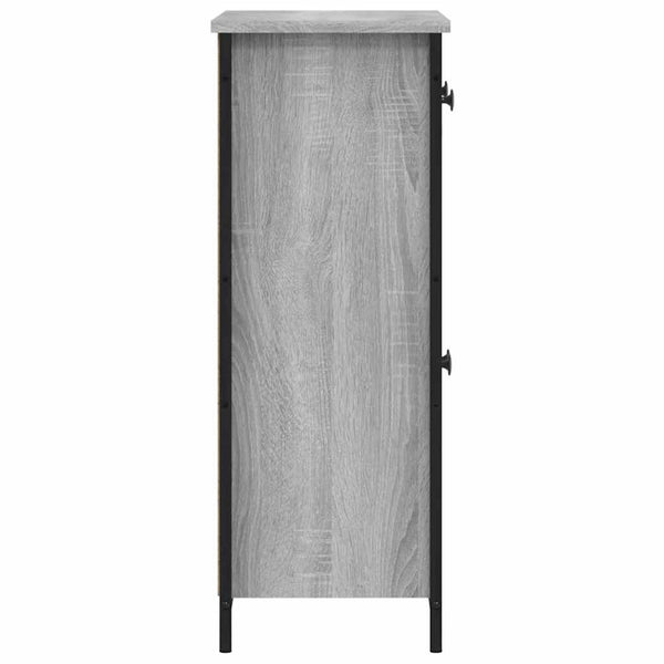 Senkki harmaa Sonoma 70x30x80 cm tekninen puu