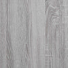 Senkki harmaa Sonoma 70x30x80 cm tekninen puu