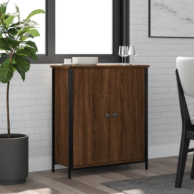 Senkki ruskea tammi 70x30x80 cm tekninen puu