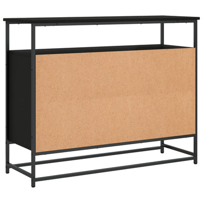 Senkki musta 100x35x80 cm tekninen puu