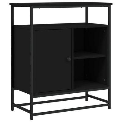 Senkki musta 69x35x80 cm tekninen puu
