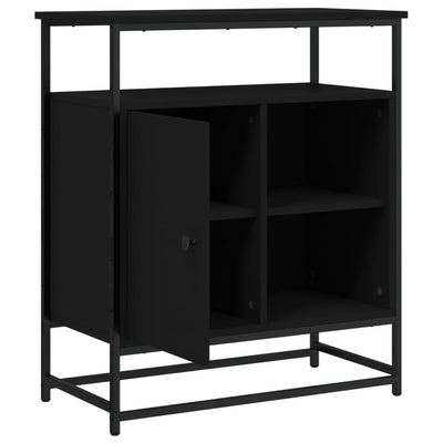 Senkki musta 69x35x80 cm tekninen puu