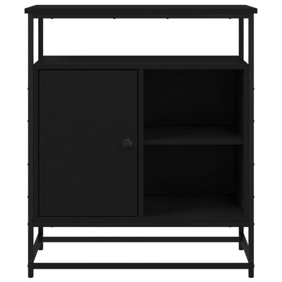 Senkki musta 69x35x80 cm tekninen puu