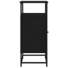 Senkki musta 69x35x80 cm tekninen puu