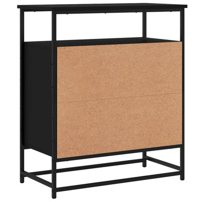 Senkki musta 69x35x80 cm tekninen puu