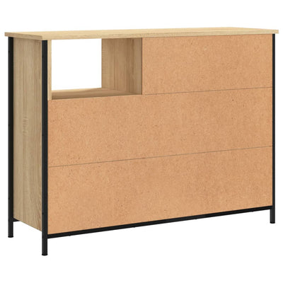 Senkki Sonoma-tammi 100x33x75 cm tekninen puu