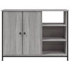 Senkki harmaa Sonoma 100x33x75 cm tekninen puu