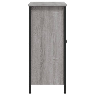 Senkki harmaa Sonoma 100x33x75 cm tekninen puu