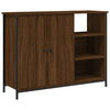 Senkki ruskea tammi 100x33x75 cm tekninen puu