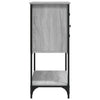 Senkki harmaa Sonoma 100x36x85 cm tekninen puu