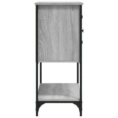 Senkki harmaa Sonoma 100x36x85 cm tekninen puu