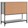 Senkki harmaa Sonoma 100x36x85 cm tekninen puu